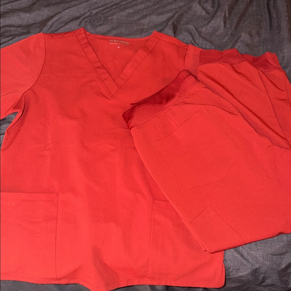 Mandala Rust Scrub Set